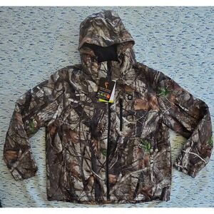 TideWe Inferno Heated Camo Jacket Mens 2XL Waterproof Hunting Coat NextCamoVista